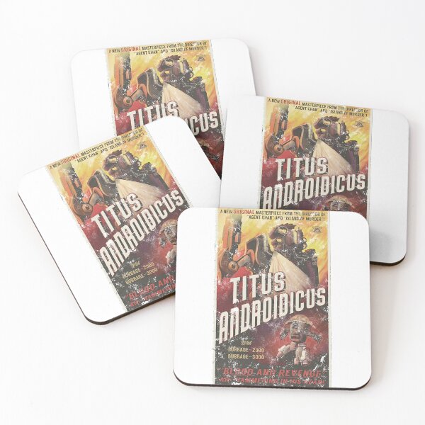 Item preview, The Outer Worlds Titus Androidicus Poster  designed and sold by RileyRoxon.
