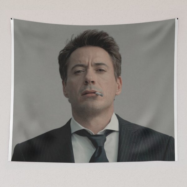 Item preview, Wallpaper Robert Downey Jr Illustration designed and sold by AvaShakina.