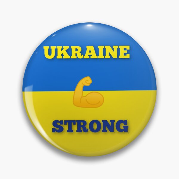Item preview, UKRAINE STRONG With World Support designed and sold by CMWorkshop.