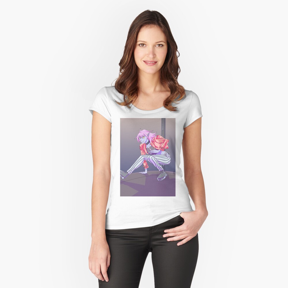 Item preview, Fitted Scoop T-Shirt designed and sold by isisislas.