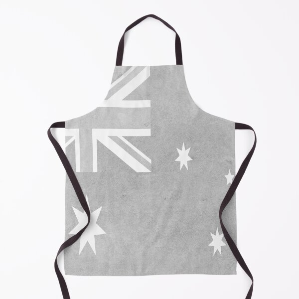 Item preview, Australia black and white flag designed and sold by JayArtShop.