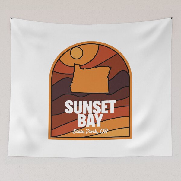 Item preview, Sunset Bay State Park Oregon designed and sold by HalpinDesign.
