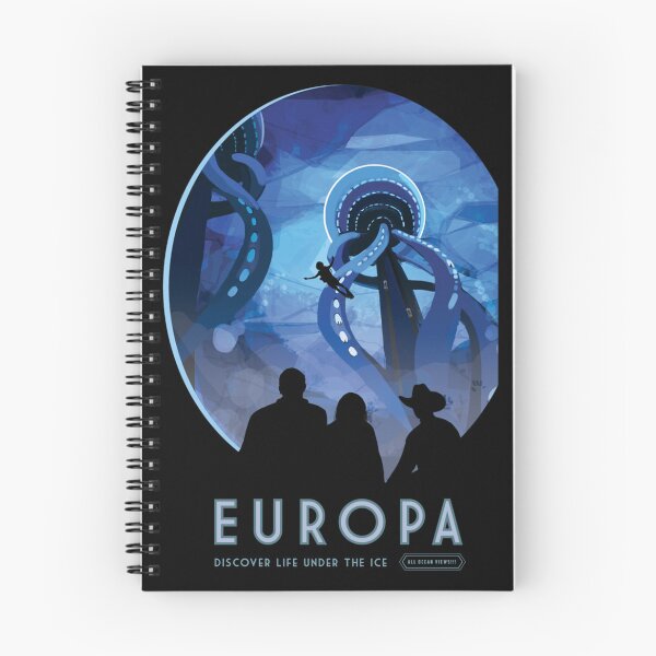 Item preview, NASA JPL Space Tourism Europa (8K resolution) Classic . designed and sold by HarmonyBobby.