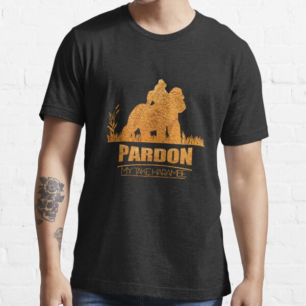 Barstool Harambe Pardon My Take Essential Shirt