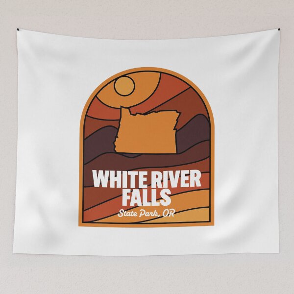 Item preview, White River Falls State Park Oregon designed and sold by HalpinDesign.
