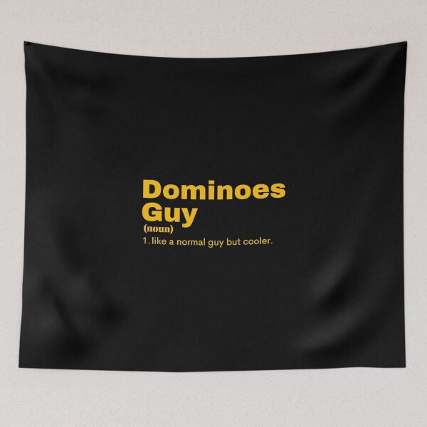 Item preview, Dominoes Guy - Dominoes Sticker designed and sold by TrevoAbel40.