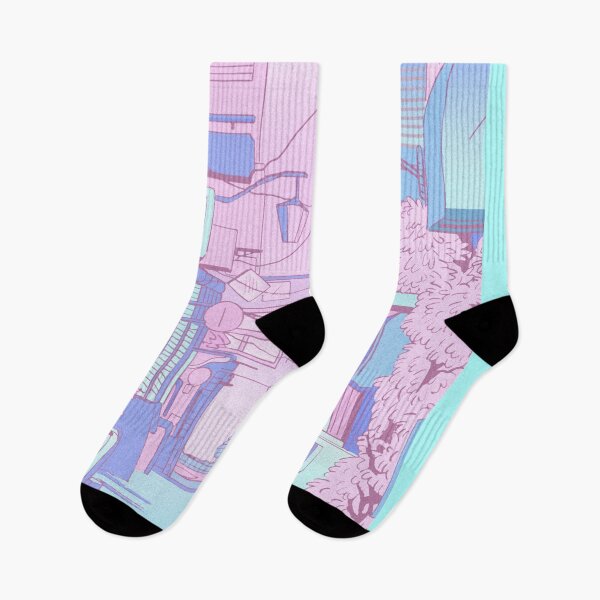 Item preview, Aesthetic Anime Scenery designed and sold by Cute Bunny.