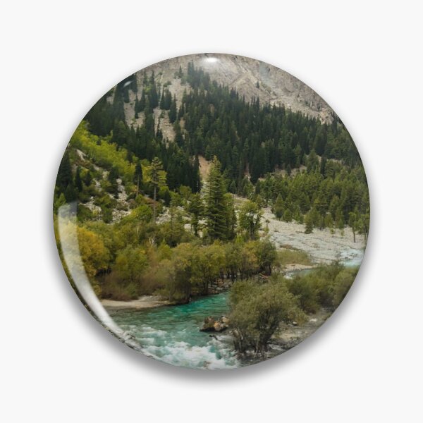 Item preview, Clear Water River Stream And Stone Mountains designed and sold by Saim-Photos.