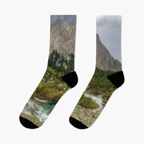 Item preview, Clear Water River Stream And Stone Mountains designed and sold by Saim-Photos.