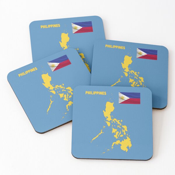 Item preview, Wavy Philippine Flag with Map of Philippines  designed and sold by mashmosh.