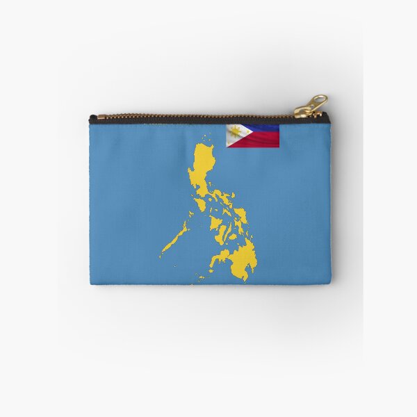 Item preview, Wavy Philippine Flag with Map of Philippines  designed and sold by mashmosh.