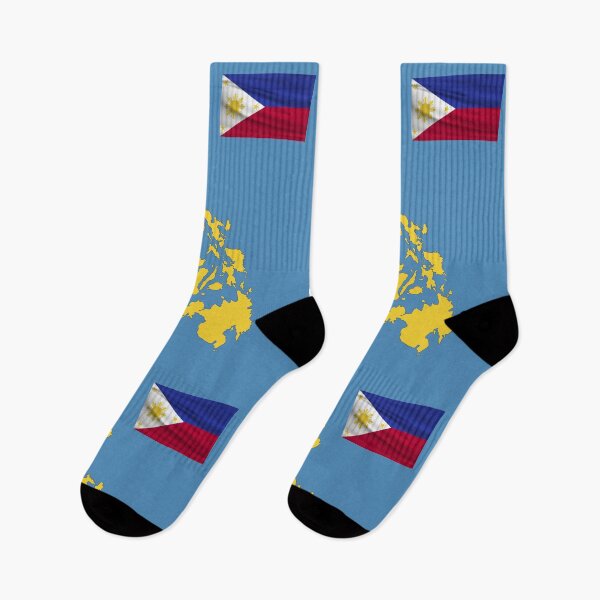 Item preview, Wavy Philippine Flag with Map of Philippines  designed and sold by mashmosh.