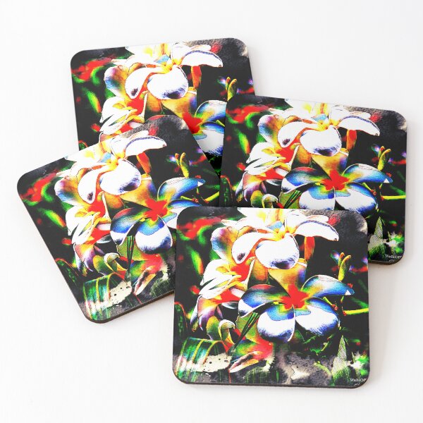 Item preview, Frangipani Digital Painting WallsOfFame.com.au designed and sold by WallsOfFameAust.
