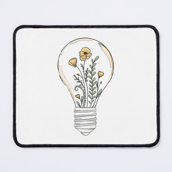 Item preview, Beautiful Floral Plant Lightbulb designed and sold by K Studios.