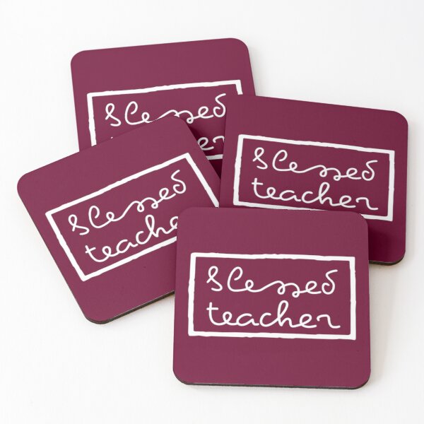 Item preview, Cool Blessed Teacher designed and sold by AYACHI90.