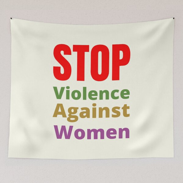 Item preview, Stop Violence Against Women - Gender Equality | Stop Domestic Violence designed and sold by Delandor.