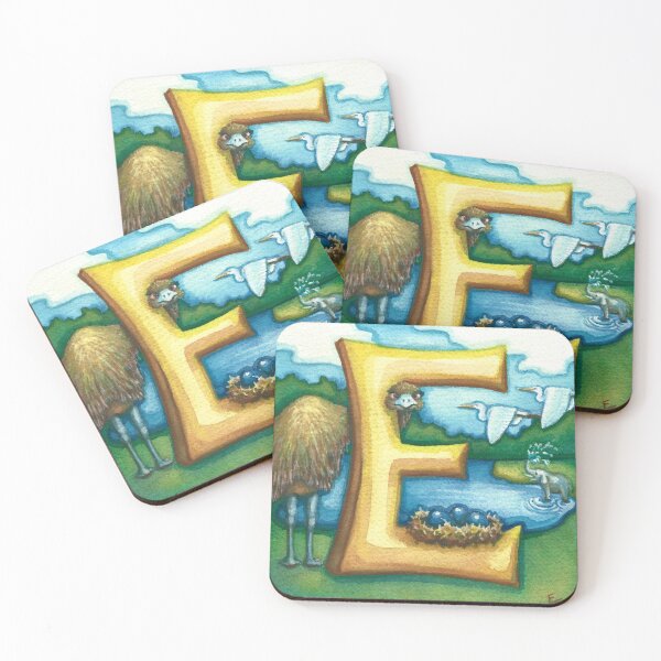 Item preview, Alphabet Letter E designed and sold by artfulu.