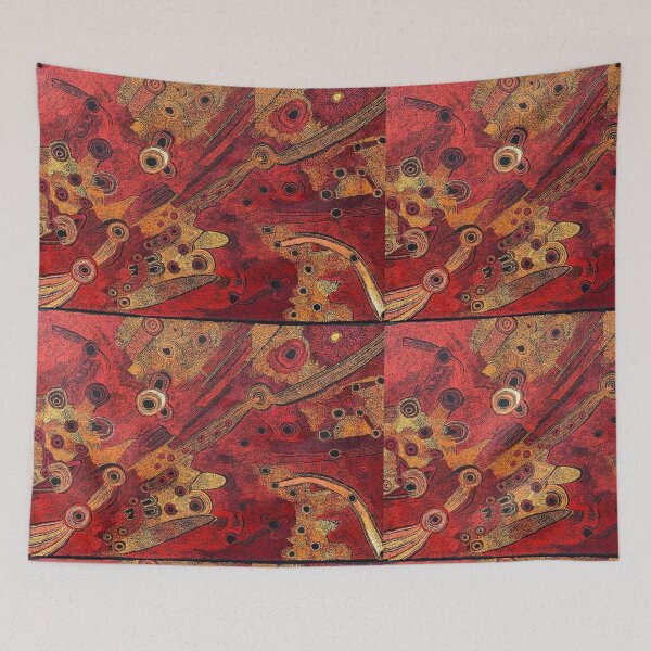 Item preview, Authentic aboriginal art designed and sold by Farha Khalid.