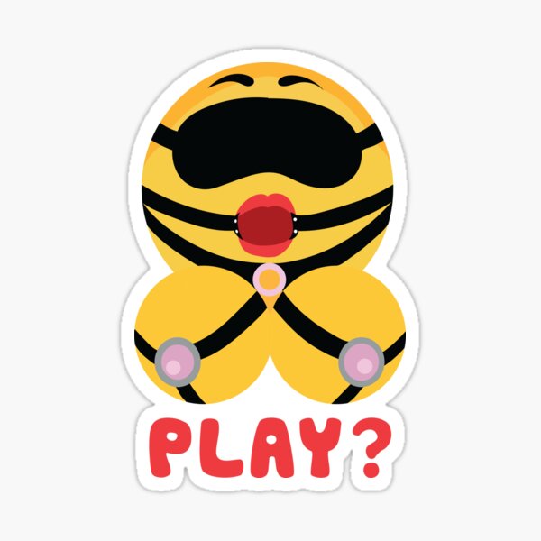 Funny Sexual Bdsm Duck Just Play Sticker By Jeremy24000 Redbubble