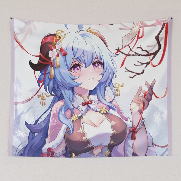 Item preview, Happy Ganyu genshin Impact designed and sold by genshinwaifus.