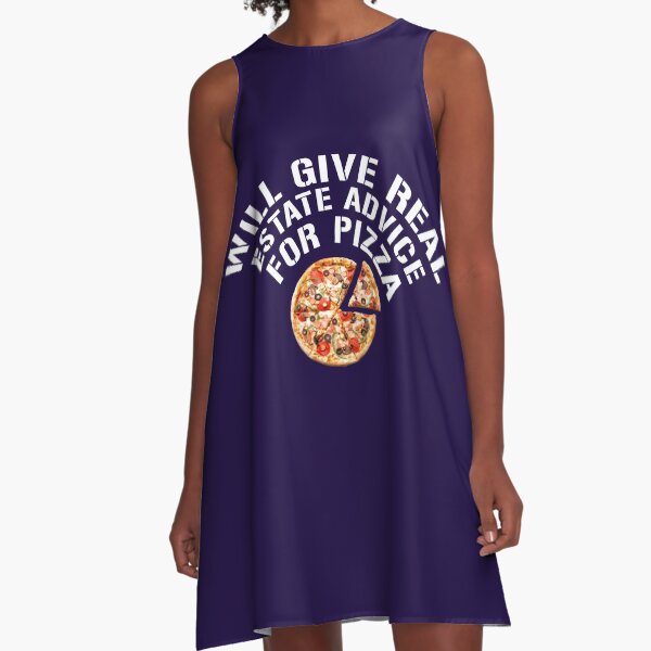 Item preview, Will Give Real Estate Advice For Pizza designed and sold by rayhanzo18.