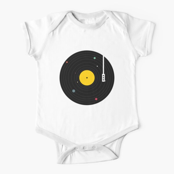 Music Everywhere Short Sleeve Baby One-Piece