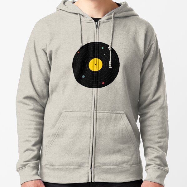 Music Everywhere Zipped Hoodie