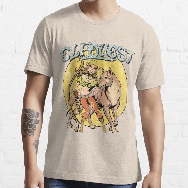 "ElfQuest Vintage Nightfall (Distressed) " Tshirt for Sale by
