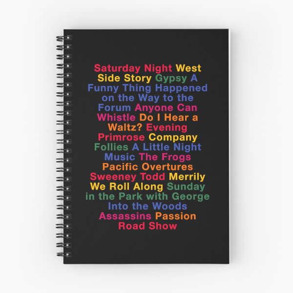Item preview, Mens Womens Stephen Sondheim Musicals Cute Graphic Gifts designed and sold by KaseyKunde.