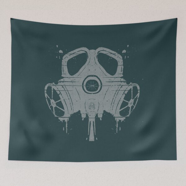 Item preview, Gas Mask Pin designed and sold by RobertoMacini.