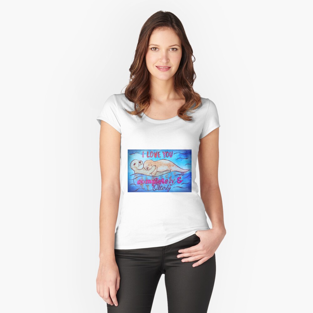 Item preview, Fitted Scoop T-Shirt designed and sold by Shilissimo.