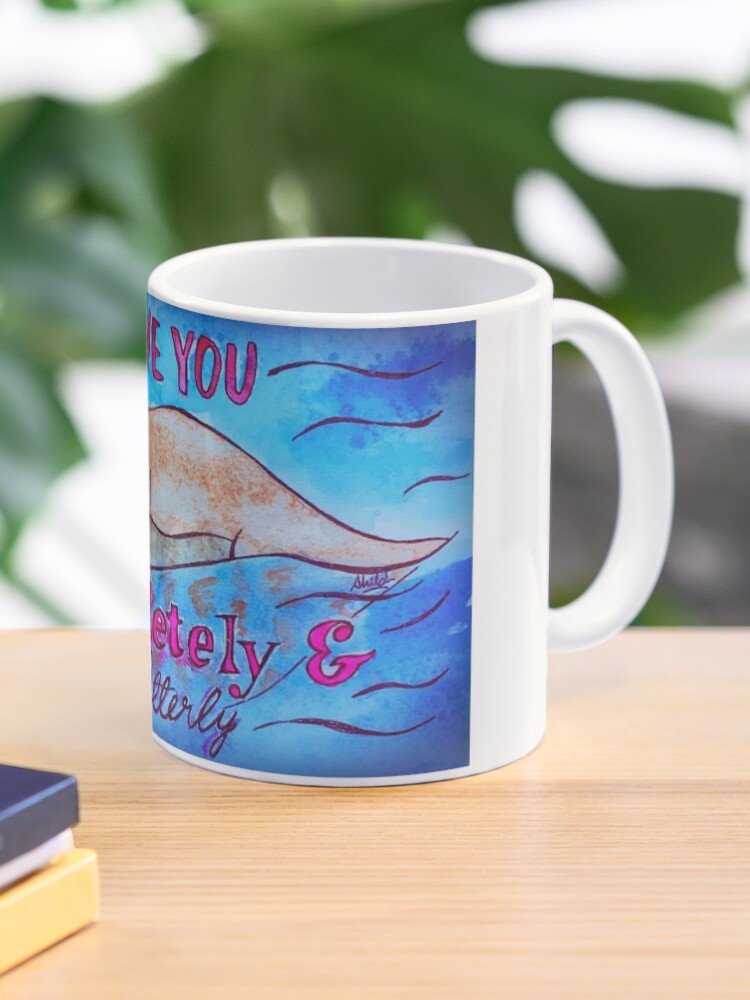 Thumbnail 1 of 6, Coffee Mug, I Love You Completely And Otterly designed and sold by Shilissimo.