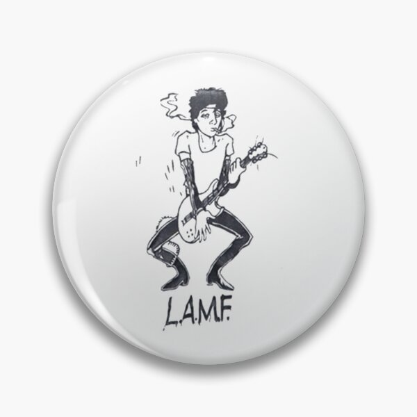 Item preview, Johnny Thunders - Retro L.A.M.F. FanArt Tribute designed and sold by RobertoMacini.