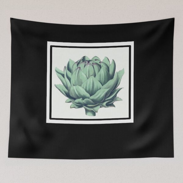 Item preview, Vintage Artichoke Drawing from the 1800's designed and sold by MountMercantile.