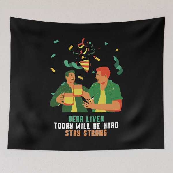 Item preview, Dear Liver Today Will Be Hard Stay Strong designed and sold by 9N20.