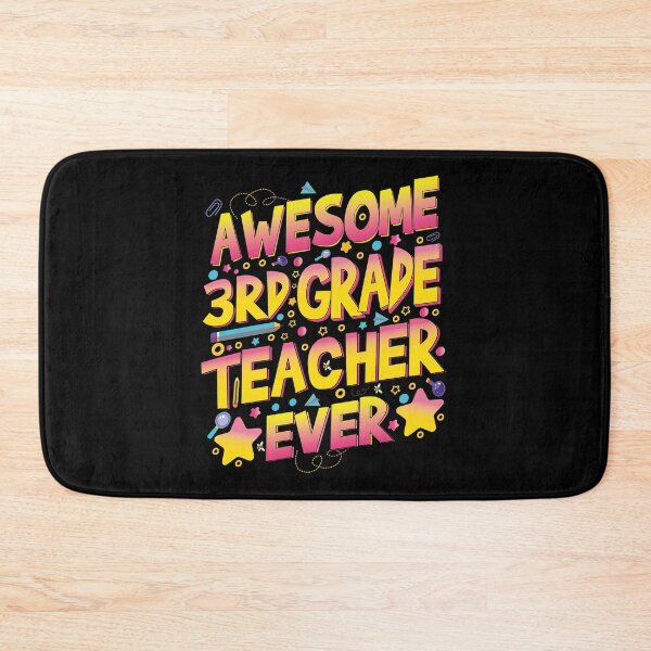 Item preview,  Third 3rd Grade Awesome Teacher Ever Kids and Teachers Gifts designed and sold by YAHIA-14.