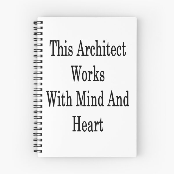 Item preview, This Architect Works With Mind And Heart  designed and sold by supernova23.