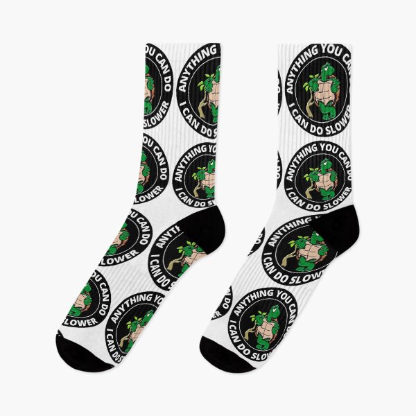 Item preview, Anything You Can Do I Can Do Slower | Funny Lazy Turtle designed and sold by RGRamsey.