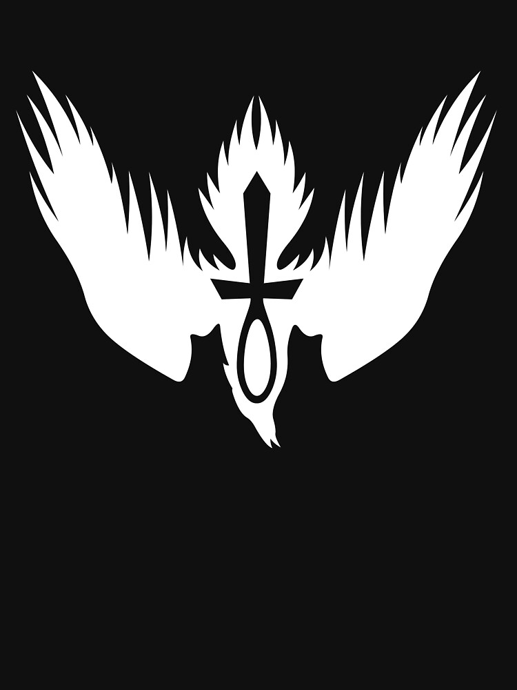 "Drowning Doom Logo - White" T-shirt by anxietydown | Redbubble