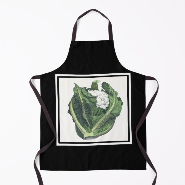 Item preview, Vintage Cauliflower Drawing from the 1800's designed and sold by MountMercantile.