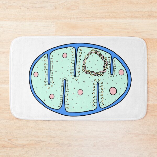 Item preview, Mitochondrion in Blue designed and sold by fogoosherie.