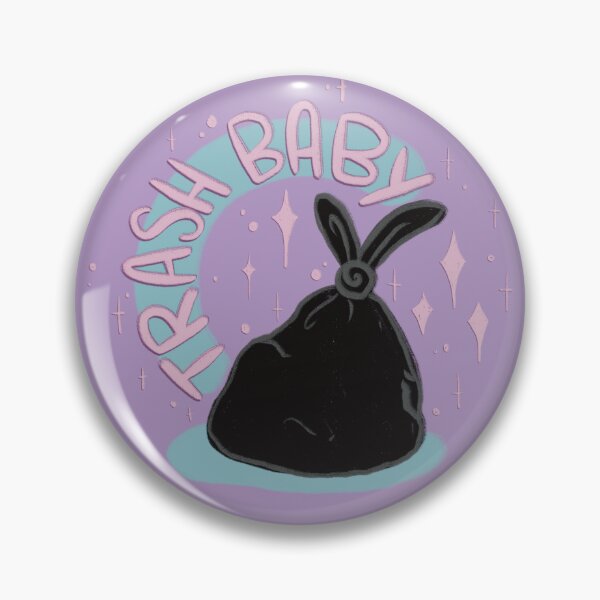 Item preview, Trash Baby - fun sparkly garbage bag design designed and sold by Eden Sprout.