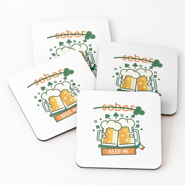 Item preview, Not Sober - Beer Me! designed and sold by PawsitiveMum.