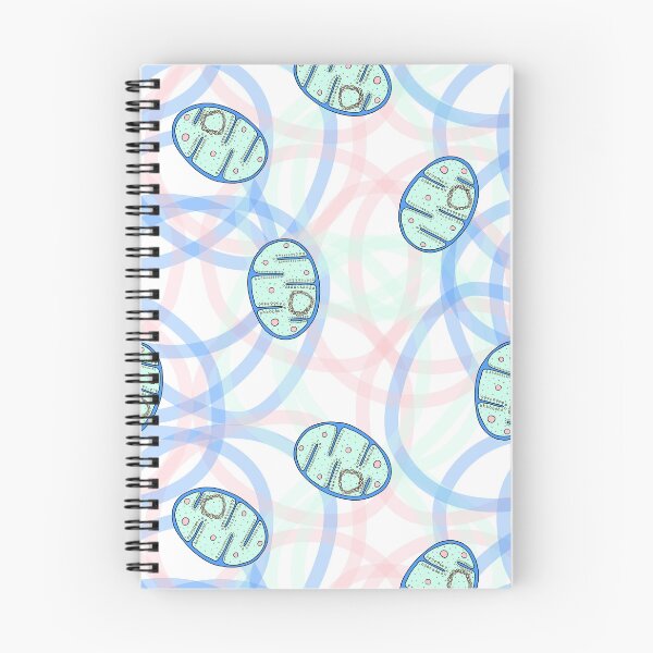 Item preview, Mitochondrion in Blue with abstract lines designed and sold by fogoosherie.