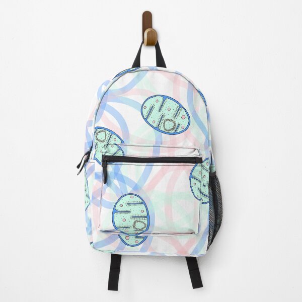 Item preview, Mitochondrion in Blue with abstract lines designed and sold by fogoosherie.