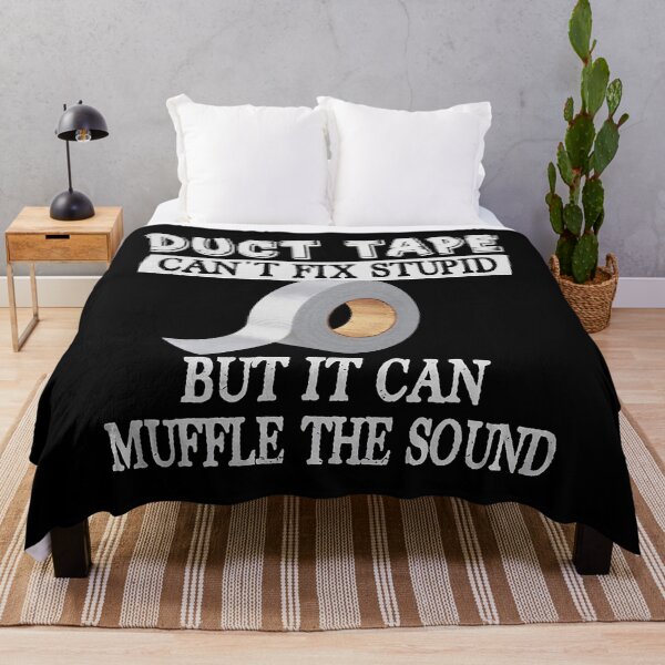 Item preview, Funny Sayings Tee Duct Tape Can't Fix Stupid T-Shirt designed and sold by WilsonCaelan.