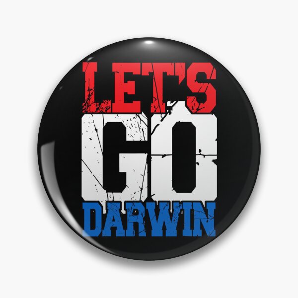 Item preview, Lets Go Darwin Shirt US Flag Tee Vintage Let´s Go Darwin T-Shirt designed and sold by WilsonCaelan.