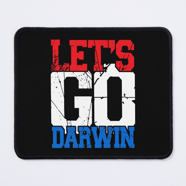 Item preview, Lets Go Darwin Shirt US Flag Tee Vintage Let´s Go Darwin T-Shirt designed and sold by WilsonCaelan.