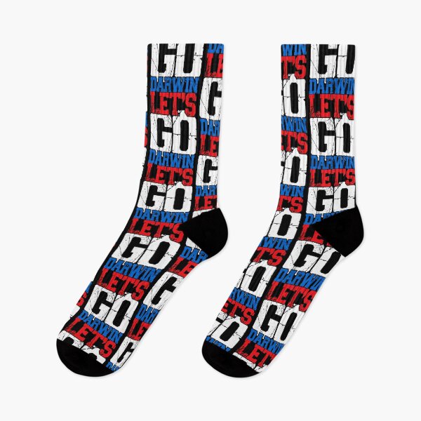 Item preview, Lets Go Darwin Shirt US Flag Tee Vintage Let´s Go Darwin T-Shirt designed and sold by WilsonCaelan.