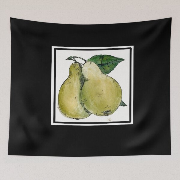 Item preview, Vintage Pears Drawing from the 1800's designed and sold by MountMercantile.